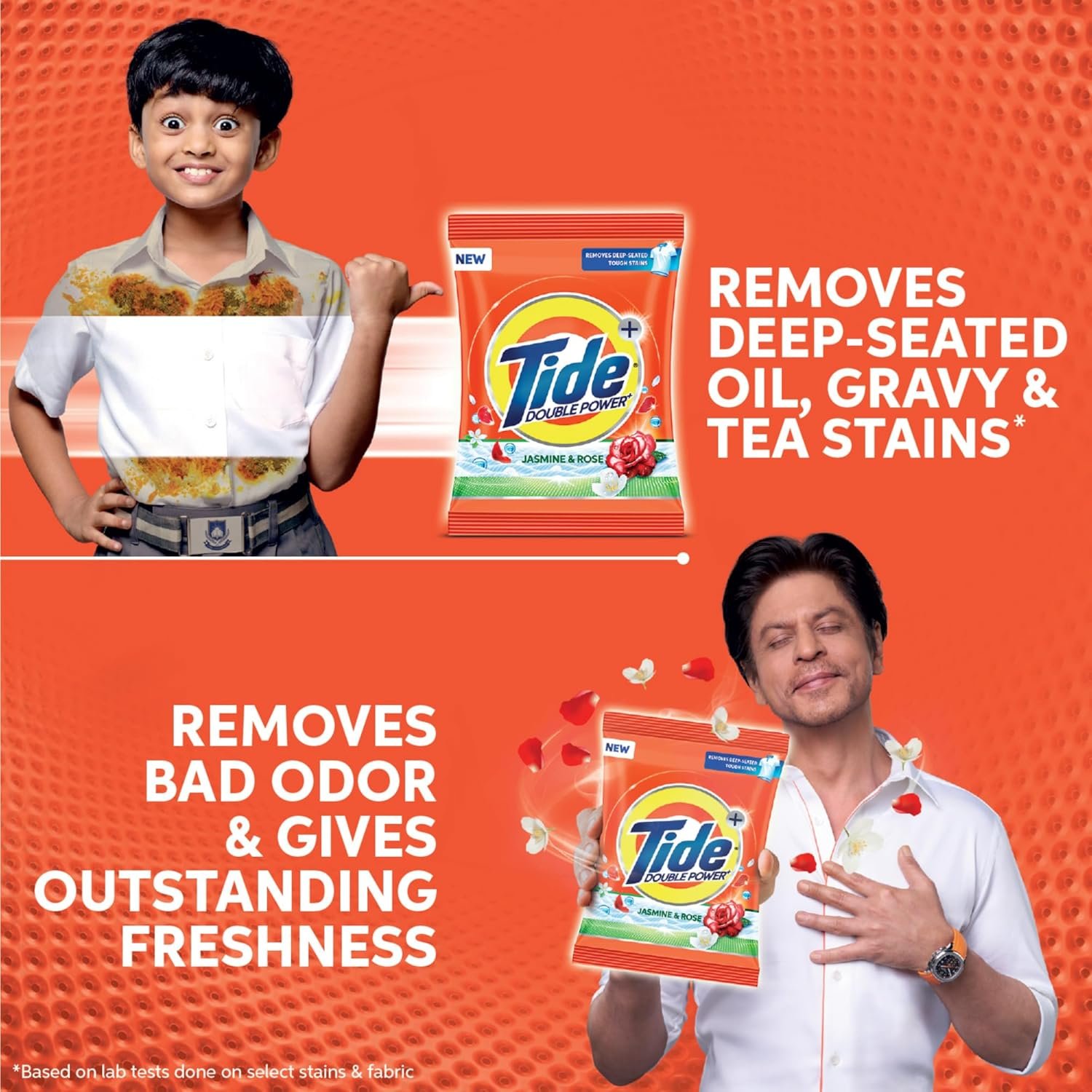 6kg+2kg Tide Plus Double Power Detergent Washing Powder Jasmine & Rose 7kg + 3kg FREE - View 6